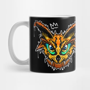 Graffiti Cat Mug